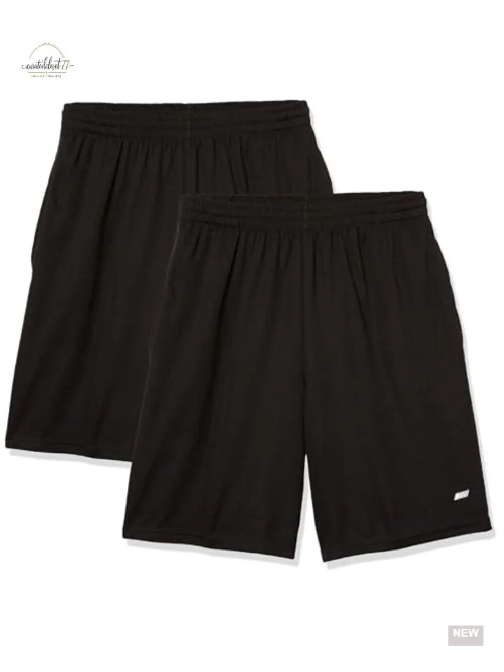 Men's Athletic Basketball Gym Shorts, Moisture Wicking Performance Tech, Pack